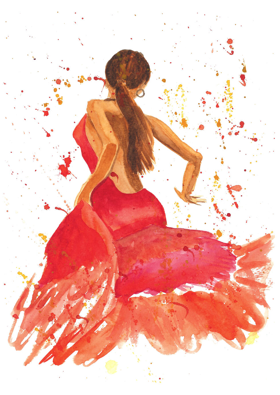 Flamenco dancer